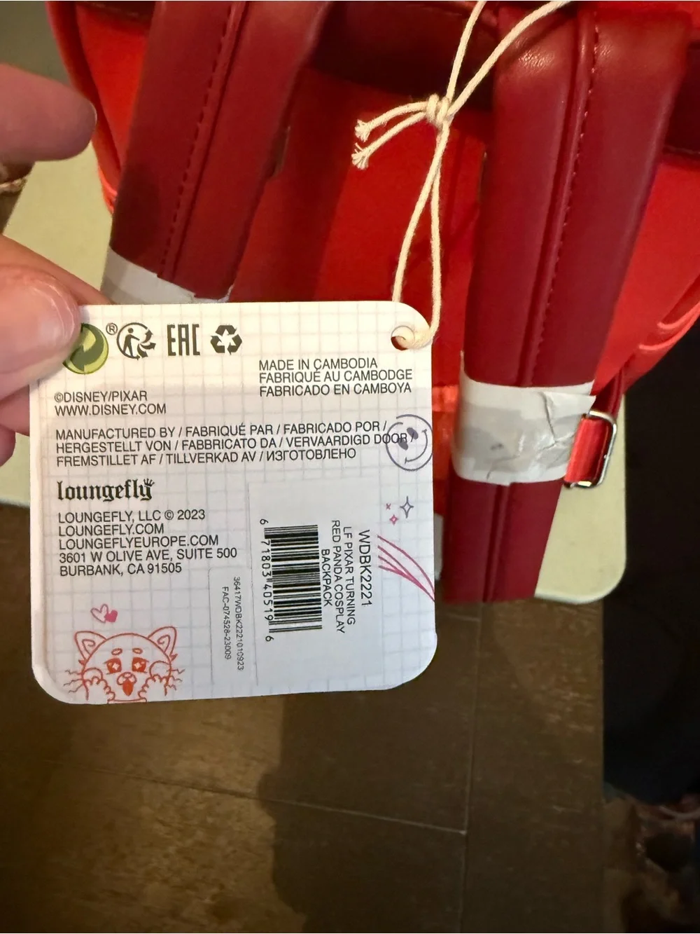 Loungefly Turning Red